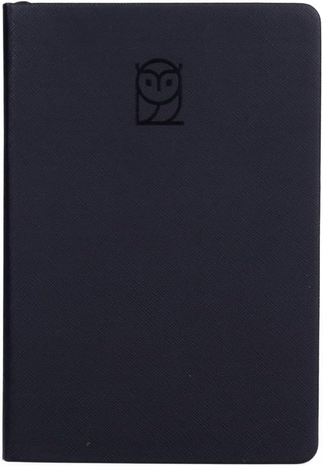 Undated Daily Planner, 3 Months, Full Page per Day & Hourly Schedule. A5, Hardco