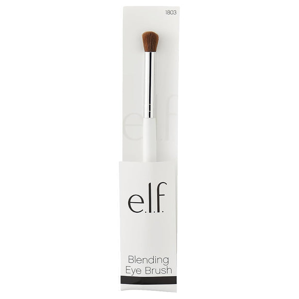 e.l.f. Blending Eye Brush, Makeup Brush For Eyeshadow & Eyeliner, Creates A Natural Finish, Made With Synthetic Bristles, Vegan & Cruelty-Free