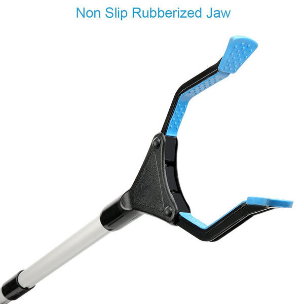 2026 Upgrade Grabber Reacher Tool, Foldable (Blue-32INCH)