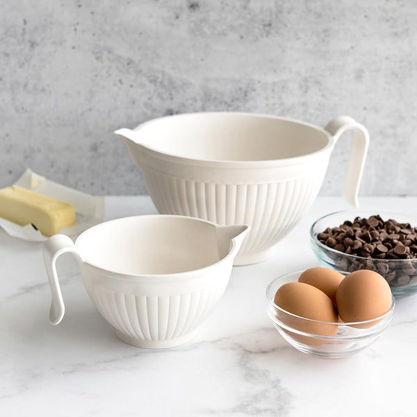 Nordic Ware Better Batter Bowl, White, 10 Cups 10 Cups White