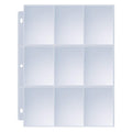Sooez 9 Pocket Page Protectors, Trading Card Sleeves for Binder, 36 Pack | Baseball Cards Holder, Protective Pages Sheets for Binders Album, Fit