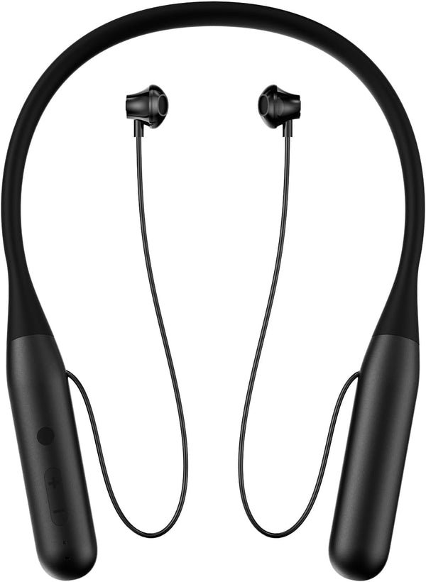 ZXQ Wireless Bluetooth Neckband Headphones 100 Hours Long Playtime,Around The Neck Bluetooth Earbuds with Microphone,Waterproof Sport