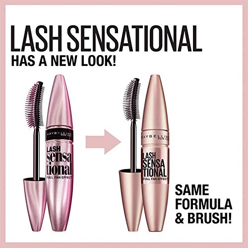 Maybelline Lash Sensational Washable Mascara, Lengthening and Volumizing for a F