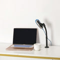 Gooseneck Table Microphone Mount - 5/8 Male, Black, 1Pack Microphone Stand Black