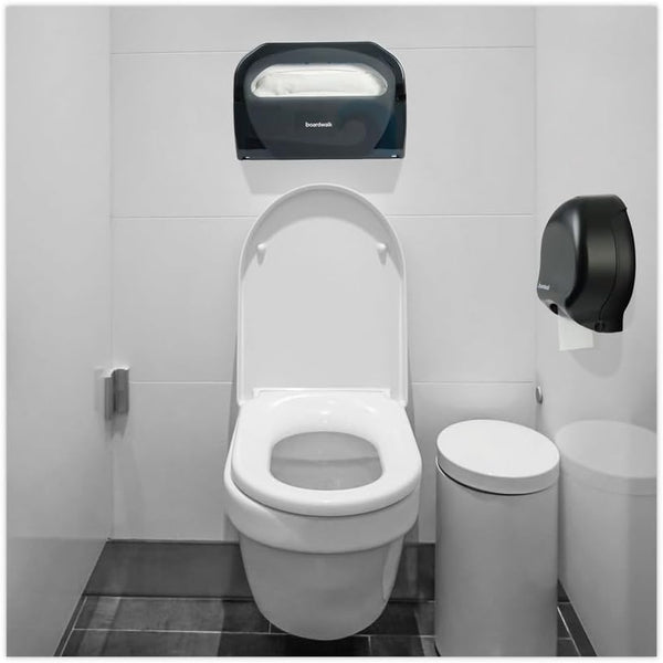 Boardwalk SOD410320 3.2 In. X 525 Ft. 2 Ply Septic Safe Jumbo Roll Bathroom Tissue - White (12/Carton)