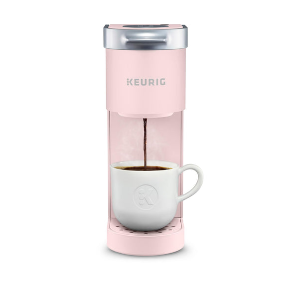 Keurig K-Mini Single Serve K-Cup Pod Coffee Maker, 6 to 12oz Brew size, with Cord Storage, Perfect for Small Spaces, Dusty Rose | Brews 6-12 Oz