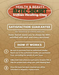 Aztec Secret– Indian Healing Clay 16 Oz – Deep Pore Cleansing Facial & Body Mask – The Original 100% Natural Calcium Bentonite Clay – New Version
