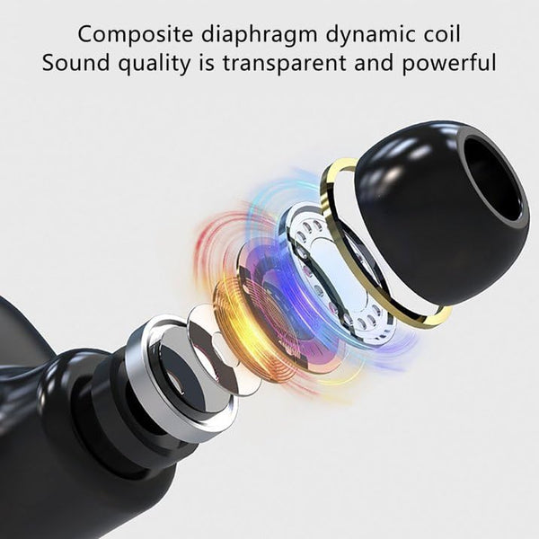 Wireless Earbuds for Small Ears, Compact Ear Buds for Kids & Teens, 2.5G Ultra-Light, Coin-Sized Charging Case, Bluetooth 5.4 Earphones for
