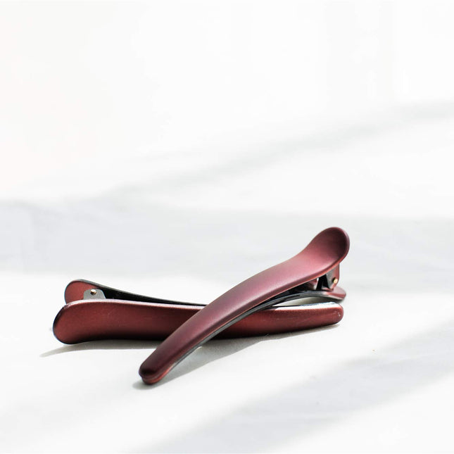 Hair Clips for Styling, HAITAO 12 PCS Non-Slip Colorful Plastic Duckbill Alligat