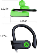 Boean Wireless Headphones Workout Headphones Bluetooth 5.3 with IPX7 Rating Workout Running Headphone with 16 Hours Bluetooth Earbuds for Man
