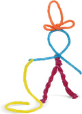 Wikki Stix for Doodlers - Kid'S Travel Essential: Portable Creativity On-The-Go! Pack of 24 Wikki Stix in Neon and Primary Colors. Made in USA ! 3