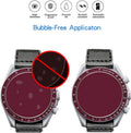 Compatible for Swatch MoonSwatch Screen Protector, HD Full Coverage Invisible TPU Screen Protector Compatible for Swatch Speedmaster Moonswatch (3PCS)
