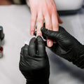 Disposable Nitrile Gloves,Latex Free Rubber Cleaning Gloves 5 Mil,Food Safe Cooking Gloves Working Gloves 100 Large