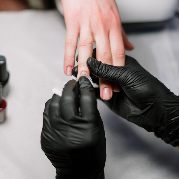 Disposable Nitrile Gloves,Latex Free Rubber Cleaning Gloves 5 Mil,Food Safe Cooking Gloves Working Gloves 100 Large