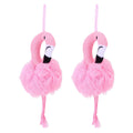 Mesh Bath Ball Sponges, 2Pcs Flamingo Bath Loofah Sponge Body Shower Scrubber Exfoliating Mesh Pouf Shower Ball Bath Sponges Loofah Towels for