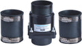 Hydro Master Plastic Sump Pump Check Valve with Stainless Steel Clamps 2 inch 2"