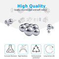 630 Piece Assorted Loose Bicycle Bearing Balls 1/4" 7/32" 3/16" 5/32" 1/8" and 3/32" 0.094 - 0.25 in 630