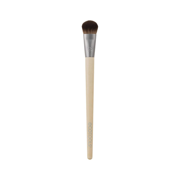 Ecotools Precision Concealer Makeup Brush, for Concealing under Eyes & Imperfections, Sculpt Skin, Works with Liquid & Cream Makeup, Synthetic