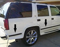 Automotive Authority Replacement Chrome Side Body Trim Molding for 1988-1998 Chevy GMC Tahoe Suburban Silverado Pickup Truck - 2.5" (Full Roll - 320")