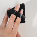 GXXMEI 30PCS Powder Puff Face Soft Makeup Sponge, Triangle Powder Puffs for Loose Powder Mineral Powder Velour Puff for Face Exquisite Makeup Eyes