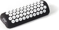 Black Mountain Products Acupressure Mat with Pillow & Carrying Bag - Acupressure Mat for Trigger Pt. Massage Therapy, Black