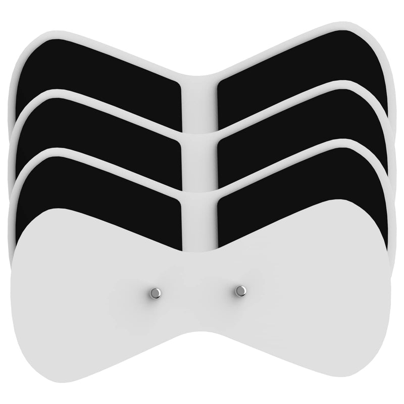 Comfytemp TENS Unit Replacement Pads only for K6101, 4 Pack Wireless TENS Pads, 5.1" x 2.4" Reusable Self Adhesive Electrodes with Premium