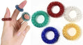 5Pcs Multicolor Finger Massage Rings Prickly Sensory Acupressure Ring, Color Professional Processed，Manual Massage Balls，Exercise One's Fingers