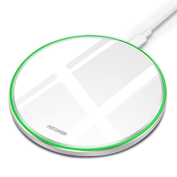 Fast Wireless Charger,20W Max Wireless Charging Pad Compatible with Iphone 16/16 Pro/16 Pro Max/16 Plus/15/14/13/12/11/X,Airpods;Fdgao Wireless