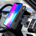 Wixgear (2 Pack Universal Stick on Dashboard Magnetic Phone Car Mount, for Cell Phones and Mini Tablets with Fast Swift-Snap Technology, (Newer