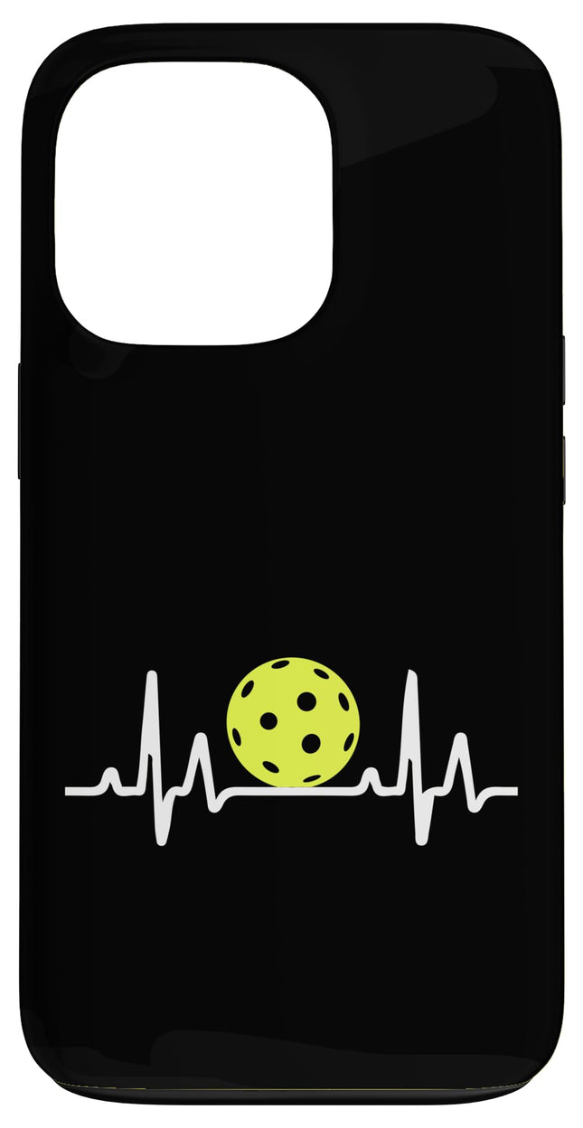 Heartbeat Pickleball Gift for Men Women Kids Teen Boys Girls Case for iPhone 13 Pro