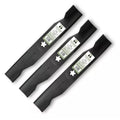Terre Products, 3 Pack High Lift Lawn Mower Blades, 48 Inch Deck, Compatible with Poulan, Craftsman, Husqvarna YTH2348, YTH24V48, Replacement for