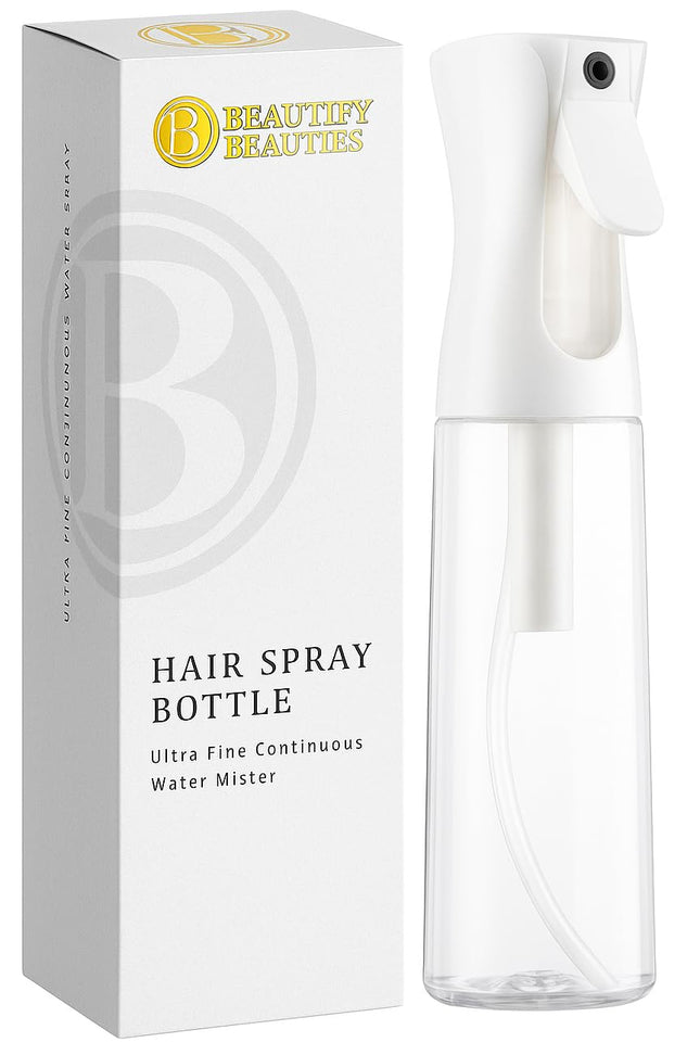 Beautifybeauties Spray Bottle for Hair Ã¢ÂÂ Continuous Mister Spray Bottle for