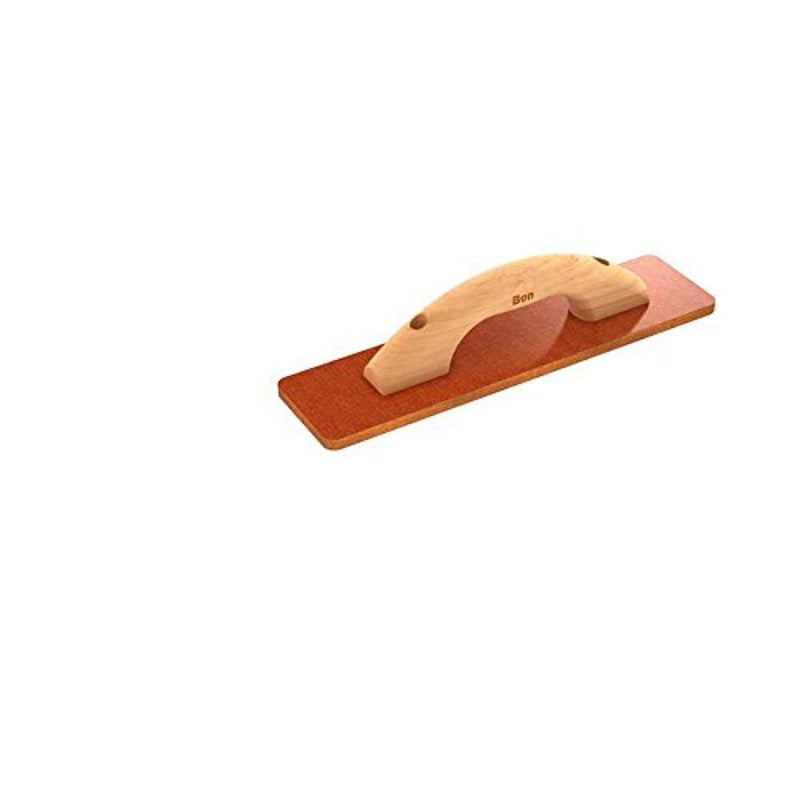 Bon 22-468 Resin Float 14" x 3 1/2" Square End Concrete Float Laminated Canvas Resin Wood Handle 14" x 3 1/2" Wood Handle