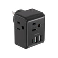Multi Plug Outlet Extender, Power Strip Non Surge Protector Electric Outlet Splitter with 3 USB Wall Charger (1 USB C), Multiple Outlet Expander