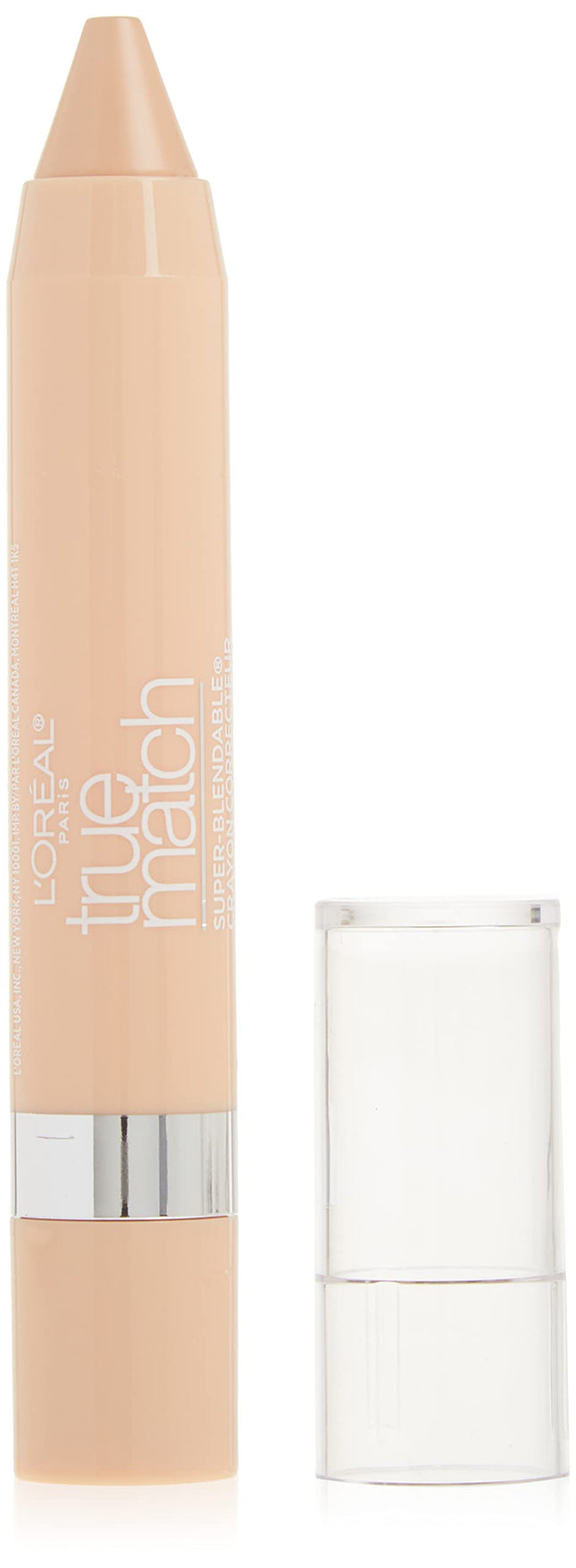 L'Oreal Paris True Match Super Blendable Crayon Concealer, Fair/Light Neutral, 0