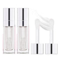 Sokgo Hydrating Lip Glow Oil, Plumping Lip Gloss, Moisturizing Lip Oil Gloss, Transparent Moisturizing Lip Balm, Natural Lip Plumper 2PCS Clear