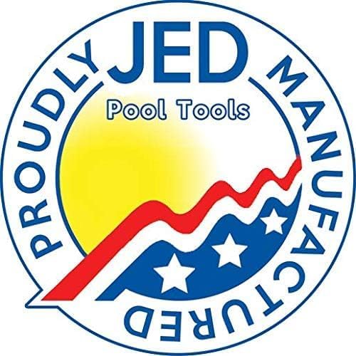 JED Pool Tools 60-345-06 Deluxe Filter Connecting Hose for Swimming Pool, 1-1/2-Inch by 6-Feet, Black 1-1/2" by 6'