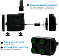 PULACO 400GPH Submersible Pump with 5 ft Tubing, (1500L/H 25W) durable fountain water pump for Pond Fountain, Aquariums Fish Tank, Statuary,