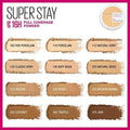 Maybelline Super Stay Full Coverage Powder Foundation Makeup, up to 16 Hour Wear, Soft, Creamy Matte Foundation, Natural Beige, 1 Count