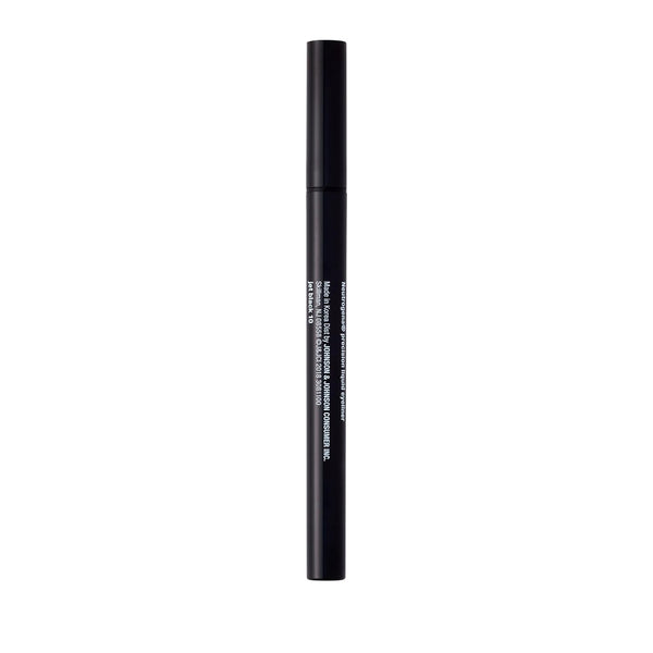 Neutrogena Precision Liquid Eyeliner with Honey & Coconut, Hypoallergenic, Smudge- & Water-Resistant Eyeliner Makeup for Precise Application, Jet