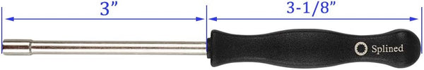 21-Teeth Splined + A-Circle Carburetor Adjustment Tool Screwdriver Kit, Carburator Adjusting Small Engine Carb Tune up Tool Kit, Carburetor
