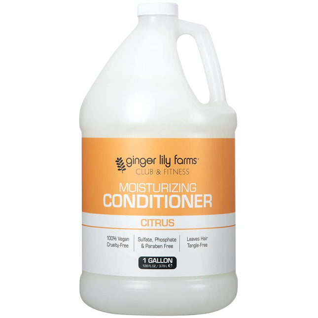 Ginger Lily Farms Club & Fitness Moisturizing Conditioner for Dry Hair, 100% Veg