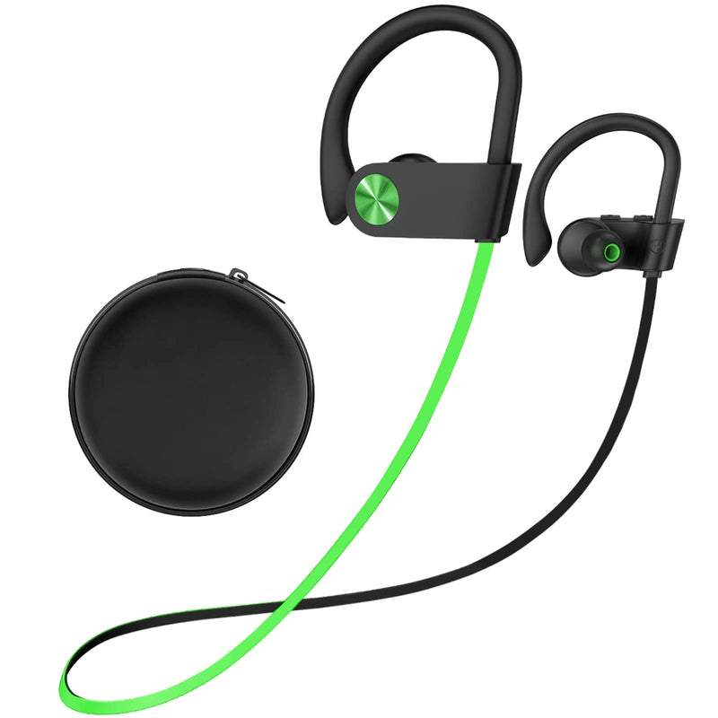 Stiive Bluetooth Headphones, 5.3 Wireless Sports Earbuds IPX7 Waterproof with Mic, Stereo Sweatproof In-Ear Earphones, Noise Cancelling Headsets