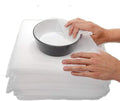 Mighty Gadget 100-Pack Foam Packing Sheets, 12" x 12" (1/16" Thick) Polyethylene, Pre-Cut Non-Abrasive Cushioning for Moving Shipping Storage,