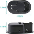 Universal Metal Sofa Chair Recliner Release Pull Handle Replacement Part, Fits Ashley Lazy Boy and Most Recliner Sofa Brand, Recliner Handle Size