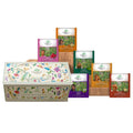 Organic India Tea Sampler Box Variety Pack - Tulsi Herbal Tea Gift Set, Hot Tea Assortment, Holy Basil, Ashwagandha, Turmeric Ginger, Sweet Rose,