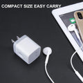 USB Plug, USB Wall Charger 3 Pack, Gigreen Dual Port Electrical Plug Wall Outlet Charger Cube 5V 2.1A Charging Block Compatible Iphone 16 15 14 13