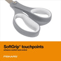 Fiskars All Purpose Scissors, High Performance Cutting, Stainless Steel Blades, Ergonomic and Comfort Handles, Perfect for Arts and Crafts and the