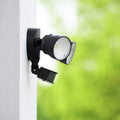 LUTEC Shrimp P6221B-PIR24 2000 Lumen 18 Watt 26 LED Motion Activated Integrated Dual-Head Floodlight Outdoor, IP54 Waterproof Exterior Security