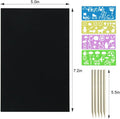 FUNNYB&G Rainbow Scratch Paper Art for Kids - 60 Pcs Magic Rainbow Scratch Paper off Set Scratch Easter Crafts Arts Supplies Kits Pads Sheets for